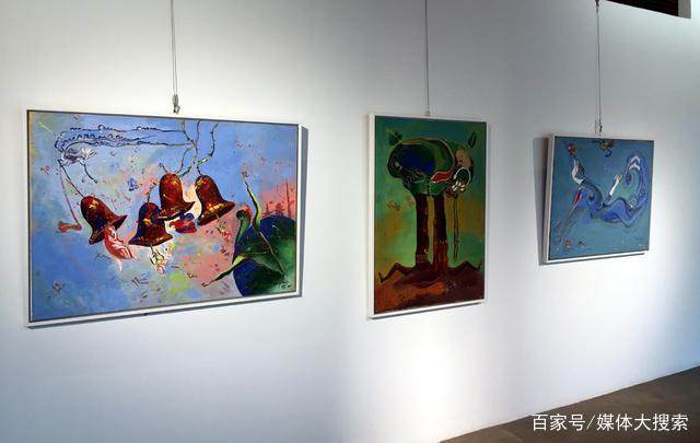 跨越喜馬拉雅的藝術(shù)對(duì)話 尼泊爾女畫家拉吉尼畫展在香海禪寺開幕